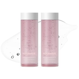 SolaWave Skin Therapy Activating Serum with 1 Refill | Enhance Red Light Therapy Wand Results | Hydrating Skincare for Microcurrent Galvanic Current (2-Pack)