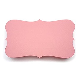 PPAPPAPPIYO Pink Paper Index Cards Business Cards (100) Paper3.54inx1.96in P04 - Blank