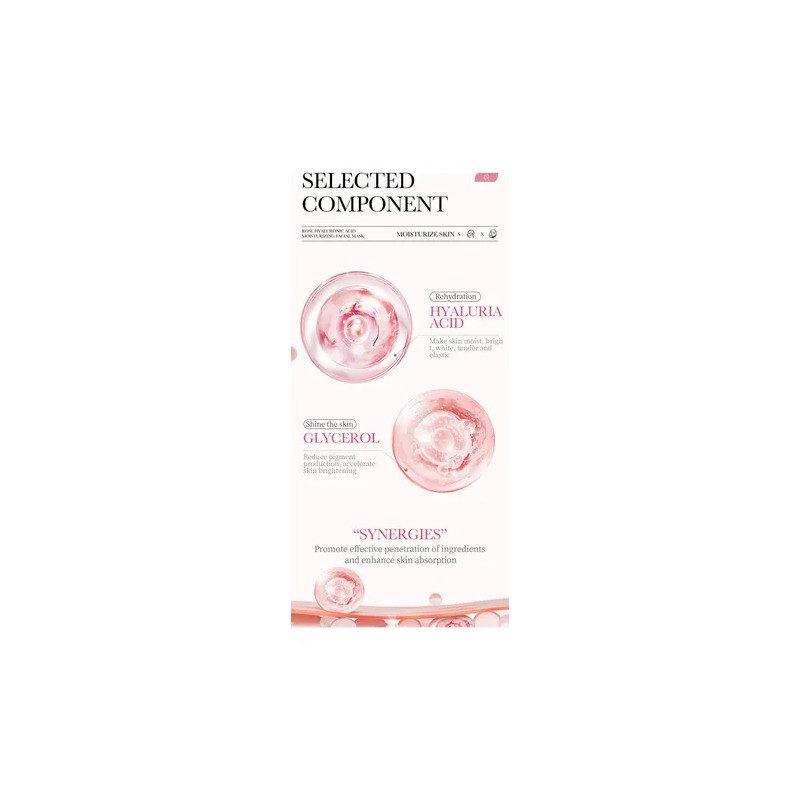 Tónico Facial, Esencia Rosas+acido Hialurónico, Hidratante