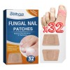 32 Parches Reparacion Uñas Nail Hongos Extracto De Hierbas F