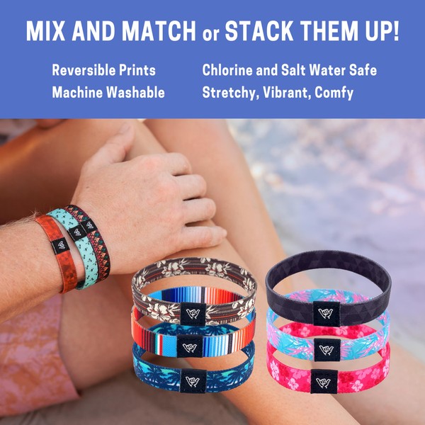 Hang Loose Bands - Coastal Surfer Beach Bracelet for Men,