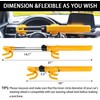 KNFRXO Steering Wheel Lock for car Universal Adjustable Length Anti-Theft