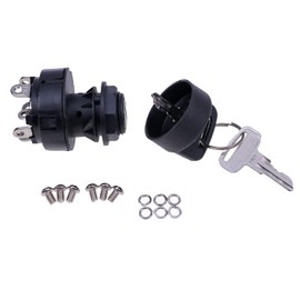 Holdia Ignition Key Switch Compatible with JLG 1930ES 12VDC-20A 24VDC-10A 48VDC-4A E201575 Genie GS-1530 GS-1532 GS-1930 GS-1932 GS-2032
