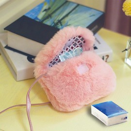 Mini Handbag Kids Girls Plush Shoulder Bag for Children Ages 1-3 Years Suitable for Key, Handkerchief, Mask, Card Storage, pink