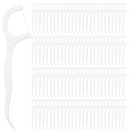 Wanmu 2400 Count Professional Dental Floss Picks for Teeth Travel Pack Bulk, High Toughness Picks Flosser for Adults Teeth Cleaning Dental Flossers for Family, Easy Grip Handle, Tight Space Cleaning