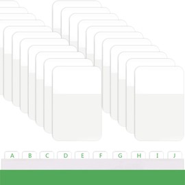 Sticky Index Tabs Page Marker Pop-up Page Flags Sticky Notes Tabs 1.6 x 1 Inch, White (400 Pieces)