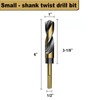 1 Inch Drill Bit - Reduced Shank High Speed Steel