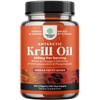 Natures Craft- Aceite de Krill Antártico 500mg Cápsulas Blandas Aceite