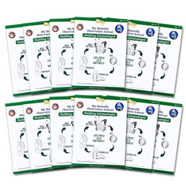 Insect Lore Budding Entomologist Activity Journals | 12 Journal Classpack | Ages 3-8 | Class Set of STEM Learning Booklets