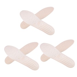 FOMIYES 3pairs Tpu Inflatable Shoe Insoles for Absorbing Foot Pad for Travel Outdoor Activities Full for Running Walking Sports