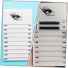 minkissy False Eyelash Grafting Tool 2 Pack Acrylic Lash Display
