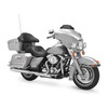 MZYPARTS Motorcycle 6" Black Wave Windscreen Wind Splitter Windshield For