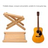Guitar Foot Rest Adjustable Height 4 Position Foldable Solid Wood