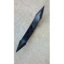 Woodward Crossings' Straight Chisel Spikes, Upset 2" x 5/8" x 18"