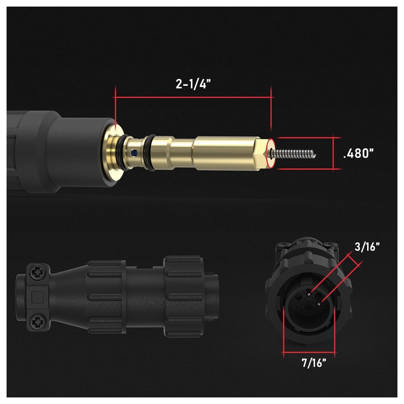 YESWELDER MIG Welding Gun Torch Stinger 100A 10' Replacement Hobart