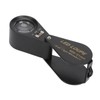 Jewelry Magnifier 40X 21mm Lens Foldable Magnifying Eye Loupe with