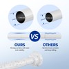 Mcrbeay Shower Curtain Rod, 1" Diameter Heavy Duty Tension Shower