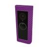 MightySkins Carbon Fiber Skin Compatible with Ring Video Doorbell Pro