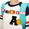 C-ZOFEK Backpack Chest Strap Adjustable Sternum Strap With Cute Badge