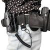 Tactical Lanyard Set, Includes 2 Elastic Spiral Ropes, 2 Carabiner