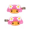 Sanrio 484288 My Melody Bangs Clip (Coconut Vacation), ABS, Steel,