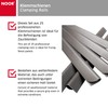 NOOR Spine Bars 19 x 1.5 cm Grey Clamping Strips