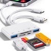 Lector de tarjetas de memoria 5en1, adaptador USB y lector