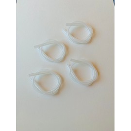 Jura GIGA Milk Hose Tube and Connector Parts Accessories Kit - 4 x (36cm) Hose Tubes, 2 x #72249, 2 x #71866, 2 x #63634, 2 x #69490