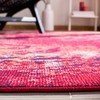 SAFAVIEH Madison Collection Area Rug - 5'3" x 7'6", Red