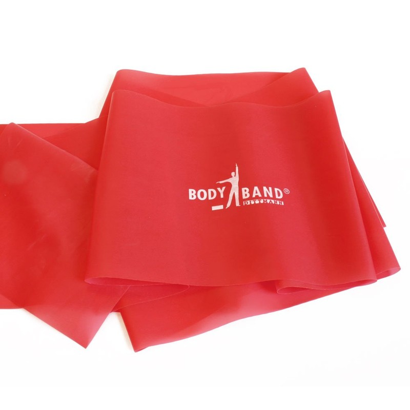 FTM Dittmann Fitnessbänder 5er Set (2 Gymnastikbänder + 3 Rubber-Bänder)