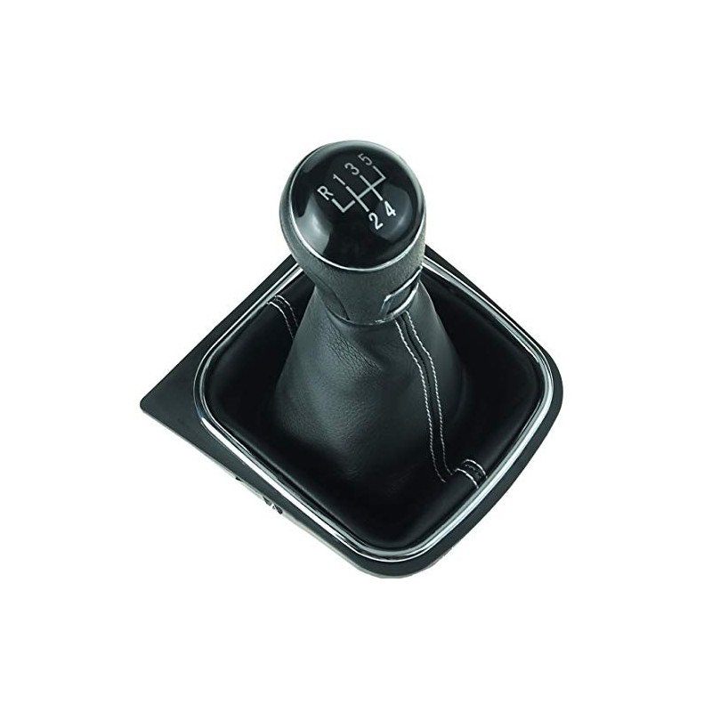 Do!LED Gear Stick Knob Gear Stick Gaiter Frame 5 Gears