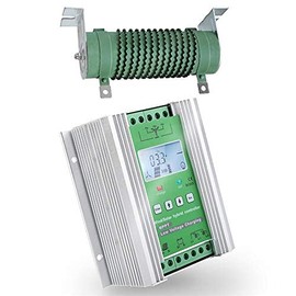 SolaMr 1000W 12V/24V MPPT Wind Solar Hybrid Charge Controller Fits for 600W Wind and 400W Solar Power System with LCD Display and Dump Load Accurate