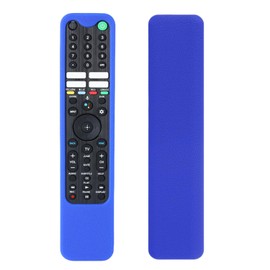 Anti-Slip Remote Case for Sony TV RMF-TX621U RMF-TX520U RMF-TX500T RMF-TX621E RMF-TX520E Remote Controller Shockproof Washable Skin-Friendly Anti-Lost Remote Cover with Loop(Blue)