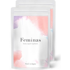 Feminas Nutritional Functional Food Heme Iron, Iron, 10 mg, Folic Acid, 200μg, Domestic Production, B Vitamin C, 8 Types of Japanese and Chinese Formulation, Iron Supplement (60 Day Supply)