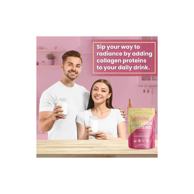 Colágeno Bovino En Polvo Sin Sabor Grass-Fed Bovine Collagen Peptides,