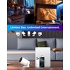Mini Projector with Wifi and Bluetooth,Home Movie Projector for Bedroom