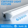 CNSUNWAY LED Shop Light 2FT, 24W 3600LM 6500K Super Bright,