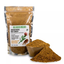 Siberian Green Leuzea Root Tea Loose Powder 300g (10.58oz) Wild Harvested Maral Rhaponticum