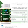 Moringa Orgánica 100 Pura bolsa con 100 cápsulas