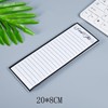 Magnetic Note Pad for Fridge with Pen Holder Grocery List