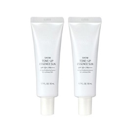 Atomy Absolute Snow Tone-up Essence Sun 50ml x 2 inorganic sunscreen / 애터미 앱솔루트 스노우 톤업 에센스 선 50ml x 2개 무기자차 선크림