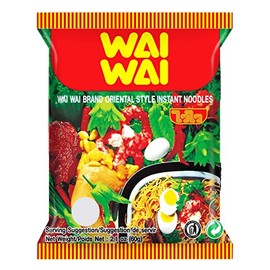 Wai Wai Instant Noodle (Oriental Style) 1.93 Oz Pack of 10