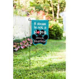 Evergreen Enterprises, Inc Paw Prints Garden Flag