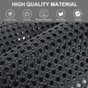 16" x 108.2" Plastic Cane Webbing for Basket Making, Black