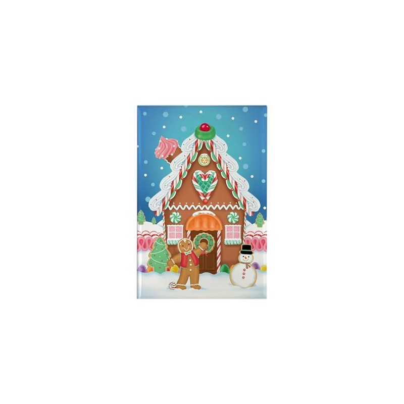 CafePress Gingerbread House Rectangle Magnet, 3"x2" Refrigerator Magnet