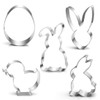 Easter Cookie Cutters, Set of 5 Cookie Cutters, Easter Set,
