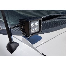 GoFastExplorers 93-11 Ford Ranger A Pillar Light Brackets, With Mounting Hardware - Made in USA!