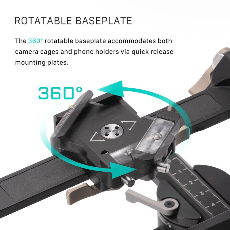 TILTA Extended Arm Compatible with DJI RS3 Mini Gimbal with