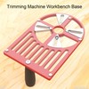 Router Base Plate, Adjustable Router Table Insert Plate for 65-132mm