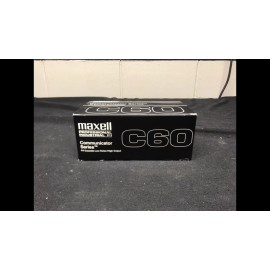 Maxwell Box of 10 Maxwell Professional Industrial Communicator Series C60 Min Cassette